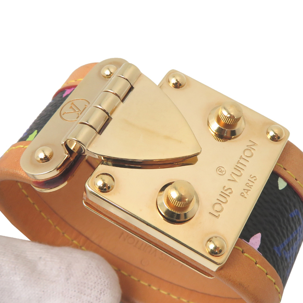 LOUIS VUITTON Brown Monogram Charm Bracelet - Picture 5 of 10